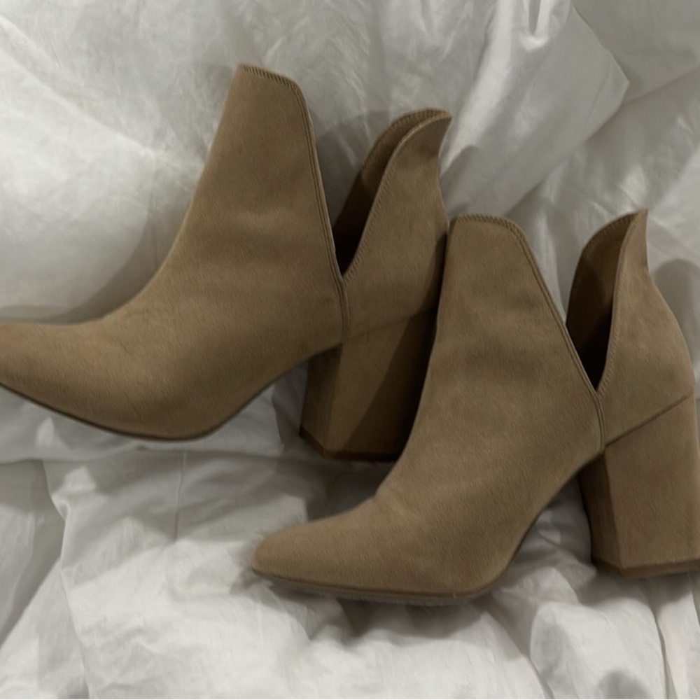 Tan Booties